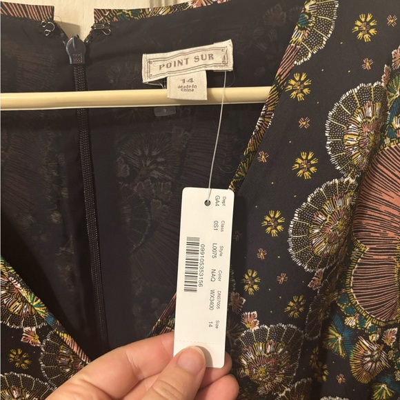 J. Crew Point Sur high low maxi dress NWT - Picture 4 of 6